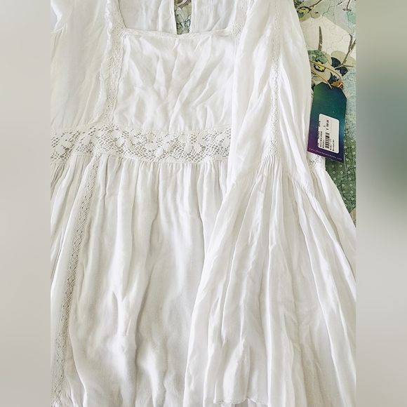 *NWT* SHOW ME YOUR MUMU | Sicily Mini/Babydoll Dress | Large | White - Picture 7 of 13